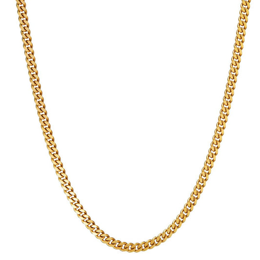 Chaînette forçat Or jaune 18K