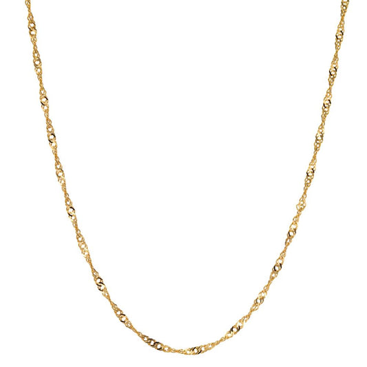 Chaînette Or jaune 18K