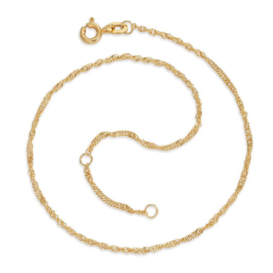 Chaînette de cheville Or jaune 9K 23-25 cm